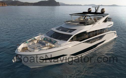 Sunseeker 87 Yacht fiche technique et avis